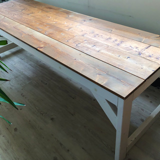 【無料】DIY大型テーブル W2300xH700xD740