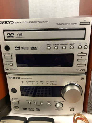 動作確認済 ONKYO オンキョー INTEC 5.1chホームシアターシステム BASE-V20 スーパーオーディオCD \u0026DVDオーディオ／ビデオプレーヤー DV-SP155