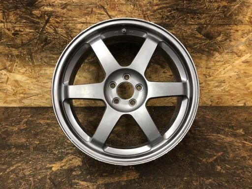 RAYS VOLK RACING TE37 レイズ ボルクレーシング 社外ホイール 18インチ 1本 7.5J5HPCD100+48 鍛造 (VHJ92) クレジットカード QR決済可能