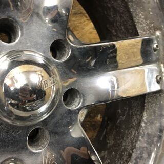 BAZO 社外ホイール 22インチ 4本 9.5J6HPCD139.7+10 メッキホイール 深リム エスカレード等 (VHK121) クレジットカード QR決済可能 22インチ NEWクロームスタイルホイール キャデラック エスカレード