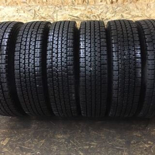TOYO M919 9R19.5 14PR 19.5インチ トラックタイヤ スタッドレス 6本 2015年製 バリ溝 大型バス等 (TG342) クレジットカード QR決済可能