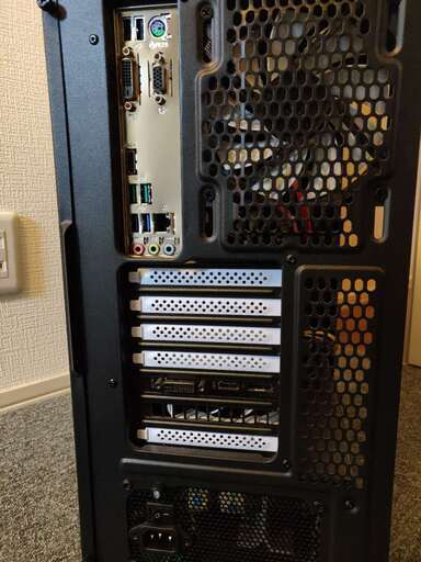 自作ゲームパソコン（i58500/rtx2070/16GB）