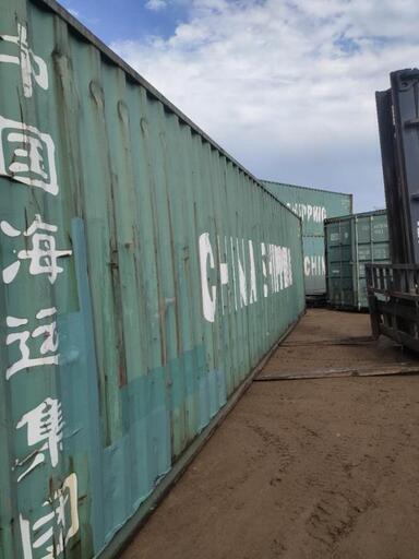 中古40ftHCドライコンテナ