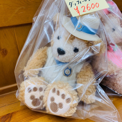 可愛い ダッフィー シェリーメイぬいぐるみ たかぷれみあむ 西笠松のおもちゃ ぬいぐるみ の中古あげます 譲ります ジモティーで不用品の処分