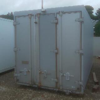 【鍵3本付き】【美品】【一部屋タイプ②】【3t車でも配送可】長さ約440cm×幅208cm×高さ235cmくらい 匝瑳市発 配送可 30701 鍵3本付き】【美品】【一部屋タイプ②】【3t車でも配送可】長さ約440cm