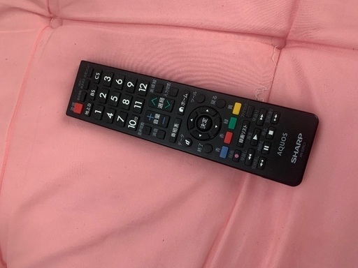 Sharp Aquos リモコン カモミール芹沢 上川内のテレビ アクセサリー の中古あげます 譲ります ジモティーで不用品の処分