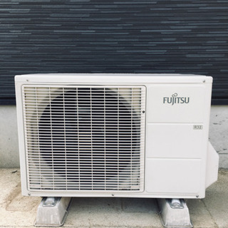FUJITSU 富士通 ルームエアコン AS-M28F-W 2017年製 生活家電