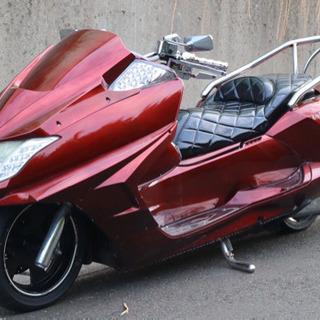 YAMAHA マグザム】大人気ワインレッド！！パープルLED、フルカスタム