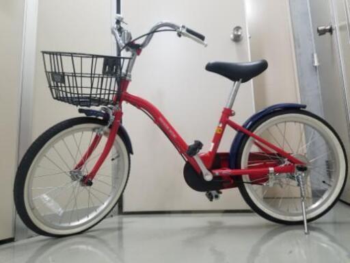 【超・美品】キッズ18インチ自転車　色：レッド