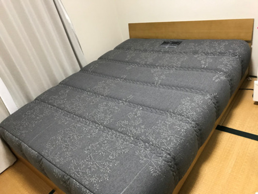ワイドダブルのベッド【日本製】