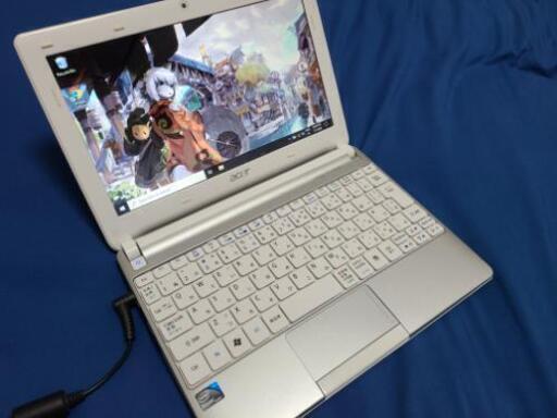 コンパクト！Acer ネットブック　aspire one