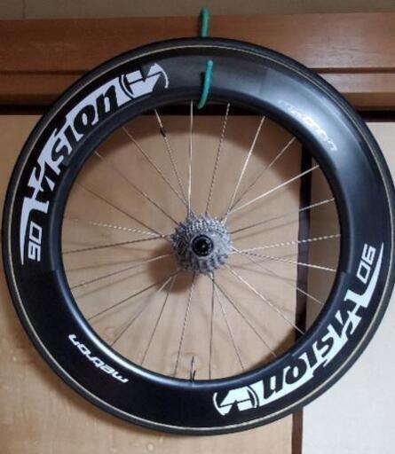 (取引中)【値下げしました¥50,000→¥40,000】TNi　Aero80　シマノ11S前後セット　タイヤ付き　セラミックベアリング換装 取引中)【値下げしました¥50,000→¥40,000】TNi Aero80 シマノ11S前後