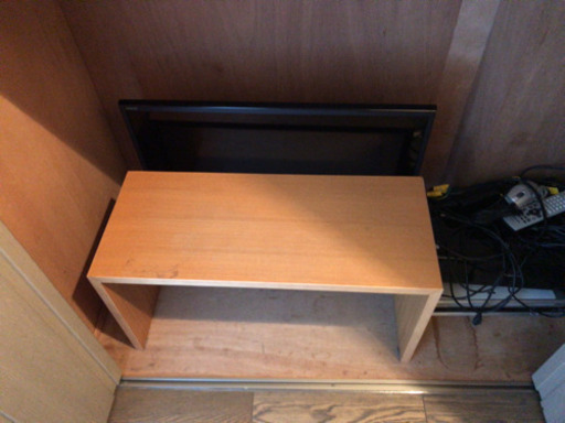 無印コの字型家具テレビ台 Sayaka 東大前のその他の中古あげます 譲ります ジモティーで不用品の処分