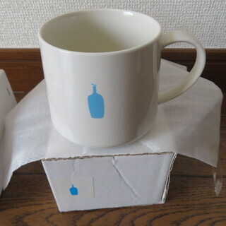 7月10日まで ブルーボトルコーヒーのマグカップ 白 月桂樹 国見の食器 コーヒー ティー の中古あげます 譲ります ジモティーで不用品の処分