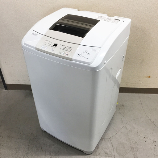 中古☆Haier 洗濯機 2016年製 6.0K