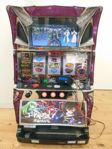 スロット台  コードギアス  コイン不要機  データカウンター  カギ付き