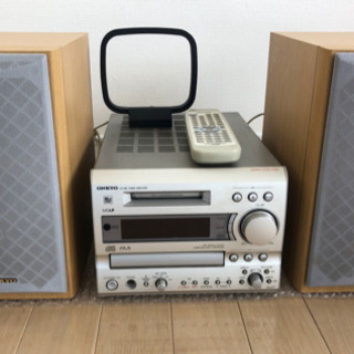 ミニコンポ　ジャンク品　ONKYO  FR-V77