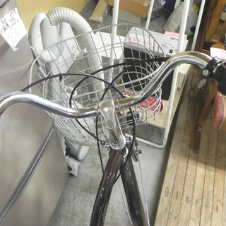 美品 26インチ 自転車 ママチャリ 6段切換 カゴ 荷台 スタンド ベル カギ ライト付き ☆ 札幌市 白石区 東札幌 ☆ アウトレットモノハウス