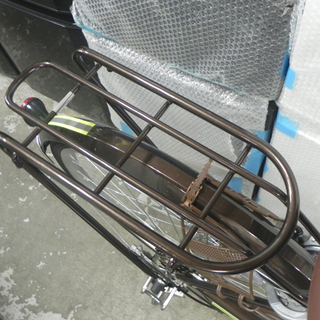 美品 26インチ 自転車 ママチャリ 6段切換 カゴ 荷台 スタンド ベル カギ ライト付き ☆ 札幌市 白石区 東札幌 ☆ アウトレットモノハウス