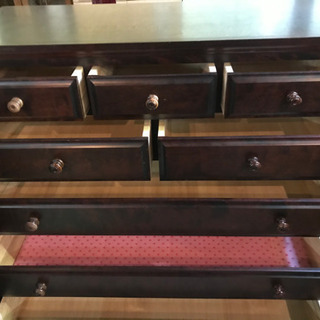 北海道民芸家具 6段チェスト ハイチェスト キャビネット 整理箪笥 飛騨産業 北海道民芸家具 チェスト 木製 無垢 整理タンス 和風 整理