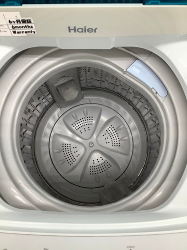 安心の6ヶ月保証付　2017年製　全自動洗濯機　4.5kg  Haier  JW-C45A