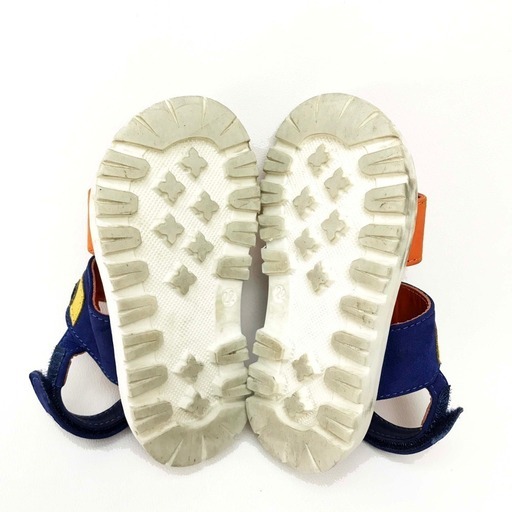 FENDI フェンディ シューズ 靴 モンスター サンダル スエード オレンジ