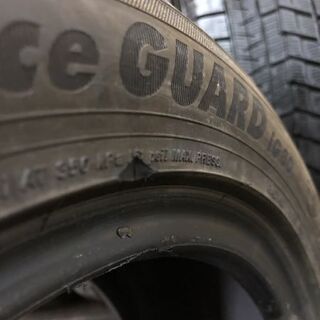 YOKOHAMA ice GUARD iG60 195/50R15 15インチ スタッドレス 4本 2018年製 バリ溝 ファミリア ロードスター等 (VTH214) クレジットカード QR決済可能