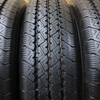 新車外し BS V-STEEL RIB 265 205/70R17.5 115/113L LT 17.5インチ トラックタイヤ 6本 2020年製 (TB215) クレジットカード QR決済可能
