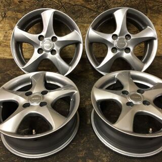 BS TOPRUN 社外ホイール 14インチ 4本 5.5J4HPCD100+39 (VHA209 