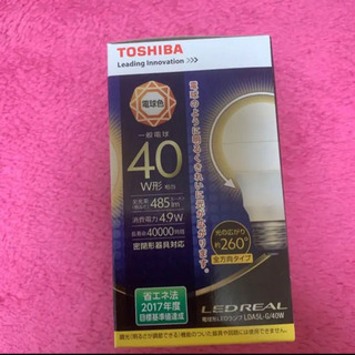 東芝 LED電球 40W 10個セット