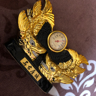 名古屋城金のシャチホコ温度計横16cm高さ10.5cm