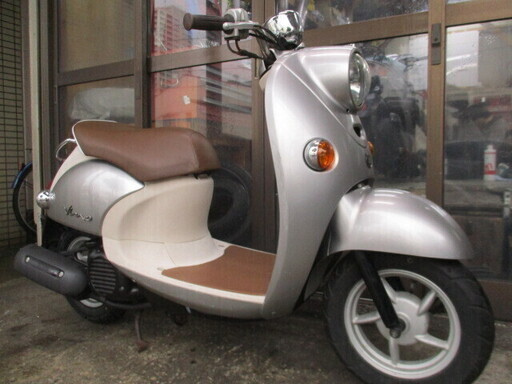ヤマハ　ビーノDX　エンジン機関絶好調　各所点検整備済み車両です　綺麗です　シルバー