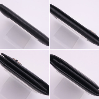 《GUCCI/インターロッキング 名刺入れ》306717 ブラック Bランク