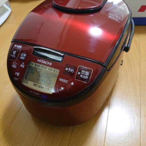 日立 圧力IH 炊飯器 RZ -YG 10M  2017年 ワインレッド