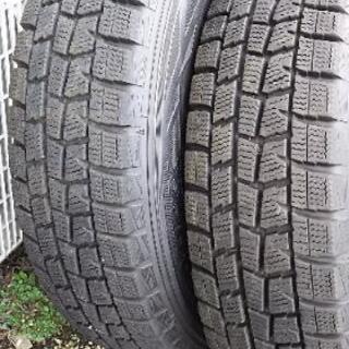 決定!！軽用シワ残りスタッドレス&鉄ホイール4本 DUNLOP155/80R13