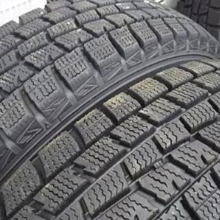 決定!！軽用シワ残りスタッドレス&鉄ホイール4本 DUNLOP155/80R13