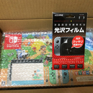 【新品・未使用】保証、おまけ付き Nintendo Switch...