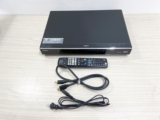 エココロ上北沢☆SHARP AQUOS 2番組同時収録 HDD/BDレコーダー BD-HDW63