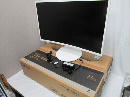 JKN1318/液晶ディスプレイ/モニター/27インチ/ホワイト/サムスン/SAMSUNG/C27F391FH/中古品/