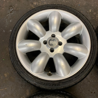 マキシライトホイール　17インチ　7j +35 pcd100 4穴　中古 RH マキシライト 17インチ 7J インセット＋35 PCD100 H4 ○205⁄40R17