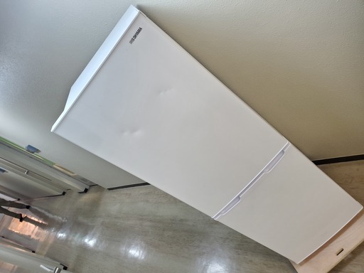 ■配送ご相談下さい！■2019年製 アイリスオーヤマ 162L ノンフロン冷凍冷蔵庫 AF162-W■