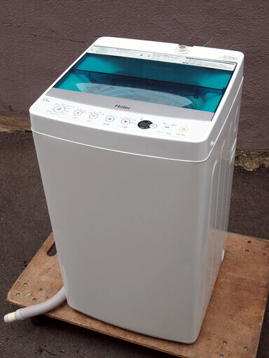 ⑦【6ヶ月保証付】美品 ハイアール 5.5kg 全自動洗濯機 JW-C55A