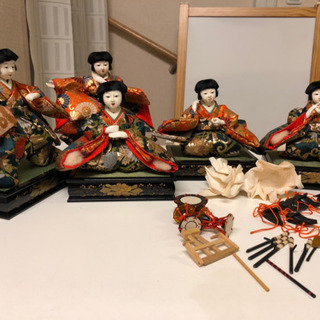 雛人形　七段　吉月作