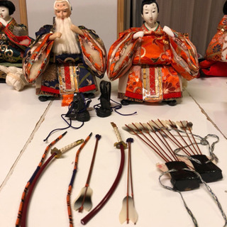 雛人形　七段　吉月作