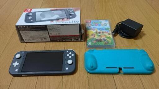 Nintendoスイッチライト どうぶつの森  ケースガラスフィルムセット