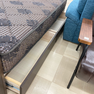 東京ベッド 引き出し付きダブルベッド ロングヴィータ6.5インチ