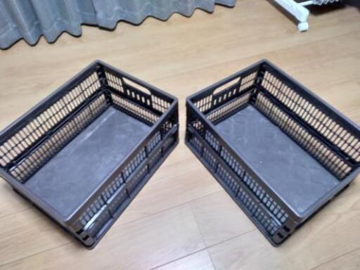 譲渡済 ダイソー折りたたみコンテナ 大 2 ルナ助 本庄の収納家具 収納ケース の中古あげます 譲ります ジモティーで不用品の処分
