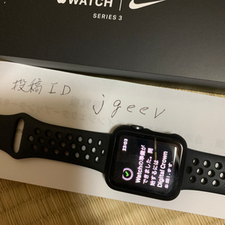 Apple Watch series3 GPSモデル38mm