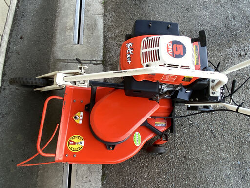 発送しません 動画付 整備済 43cmナイフ新品 自走式 あぜ草刈機