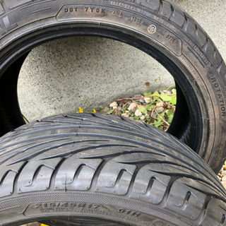 バリみぞ　215/45R17 2019年製　KENDA ケンダ